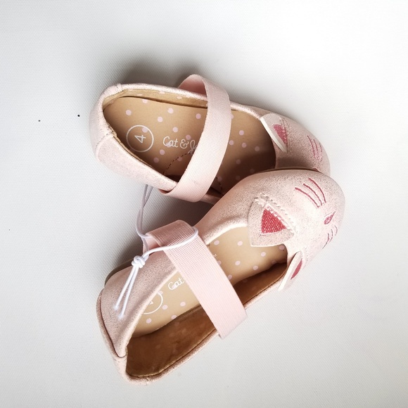 3 for 25 Kids Girls Toddler Cat Whiskers Shoes-4 - Picture 2 of 2